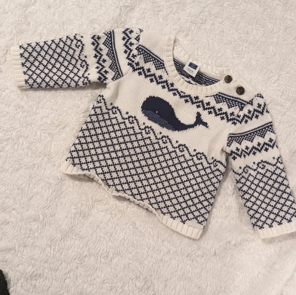 Janie and Jack baby boy sweater 3 to 6 mo - Picture 5 of 5
